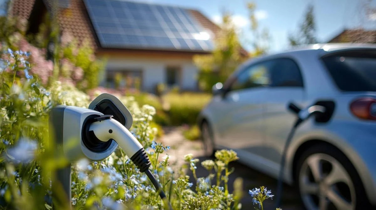 Laisné photovoltaïque -Installation de bornes de recharge pour véhicules électriques couplées au photovoltaïque à Vern-sur-Seiche